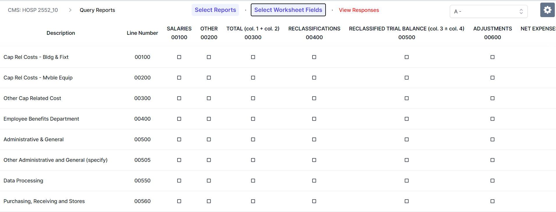 Simple data views