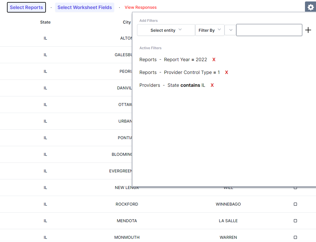 Simple data views