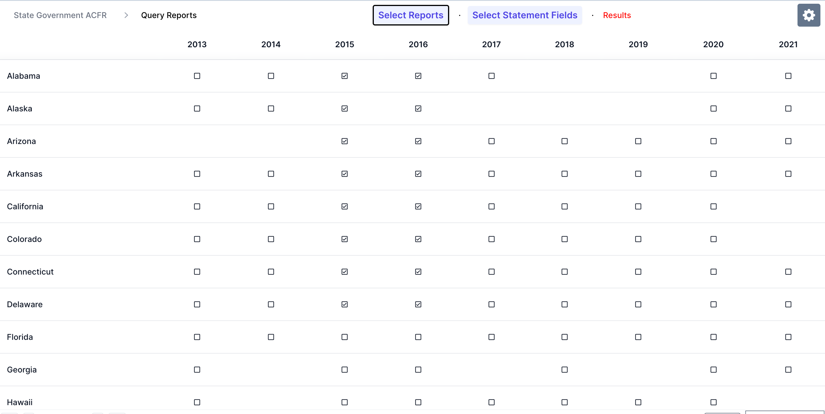 Simple data views